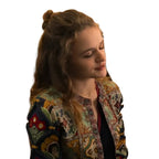 Joey King A Family Affair 2024 Floral Jacket
