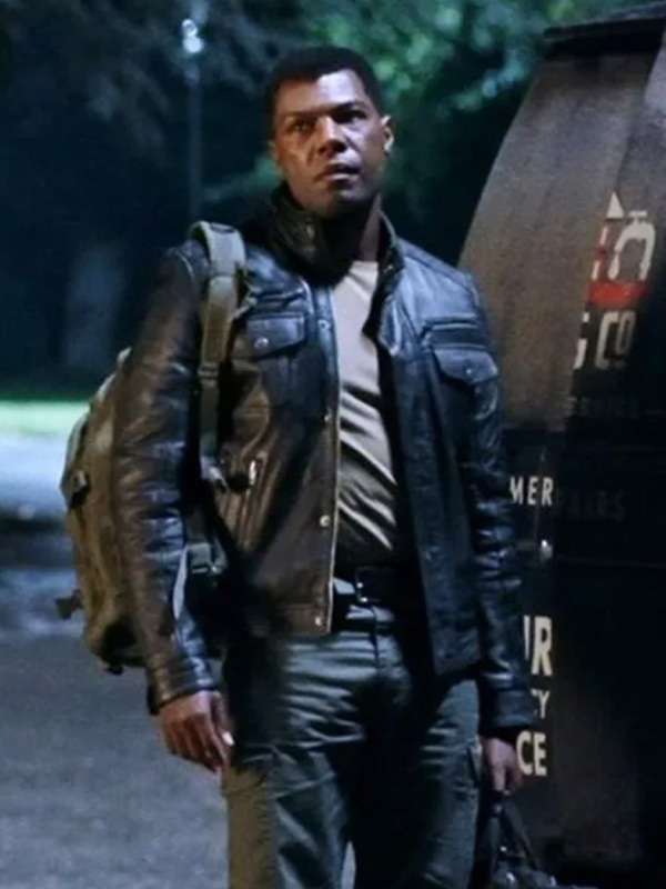 William Catlett Abigail 2024 Black Leather Jacket
