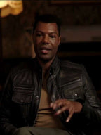 William Catlett Abigail 2024 Black Leather Jacket