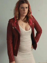 Genevieve Adams Simchas and Sorrows Leather Jacket