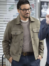 Al Madrigal Shifting Gears S02 Suede Leather Jacket