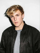 Jake Paul Black Suede Leather Jacket