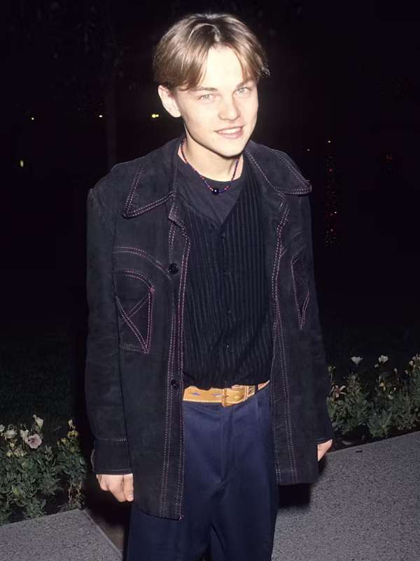 Leonardo DiCaprio Suede Leather Jacket