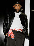 Kendrick Lamar Met Gala Black Leather Jacket