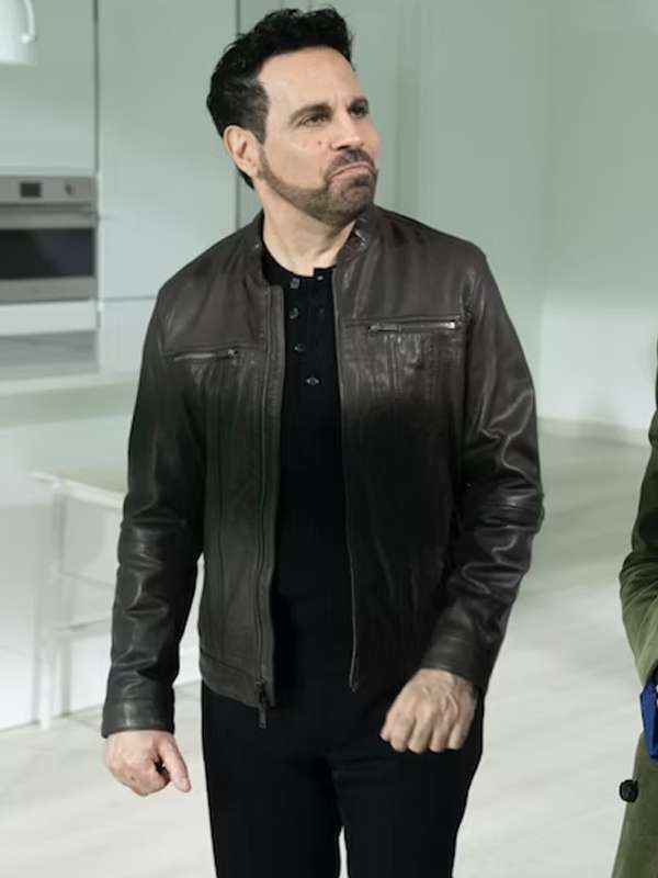 Anthony Marentino And Just Like That Leather Jacket