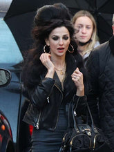 Marisa Abela Back To Black 2024 Leather Jacket