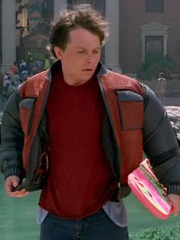 Buy Marty McFly Back To The Future Leather Jacket