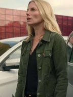 Eva Birthistle Bad Sisters Green Cotton Jacket