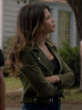 Bailey Nune The Rookie Green Leather Jacket