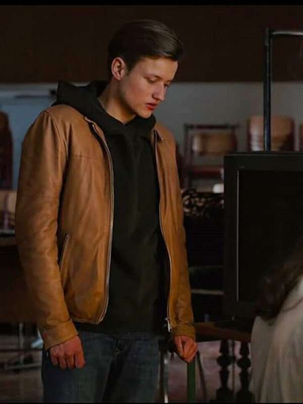 Dark Paul Lux Brown Leather Jacket