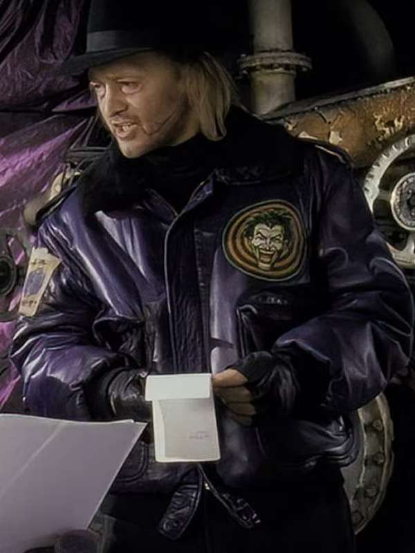 Batman Bob the Goon Purple Joker Jacket