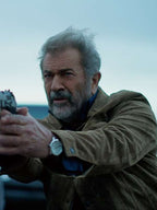 Mel Gibson Boneyard 2024 Brown Jacket