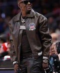 Boosie Badazz Chicago Bulls v Atlanta Hawks Leather Jacket
