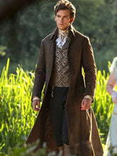 Bridgerton S03 Colin Bridgerton Brown Trench Coat
