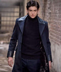 Gotham Bruce Wayne Black Trench Coat