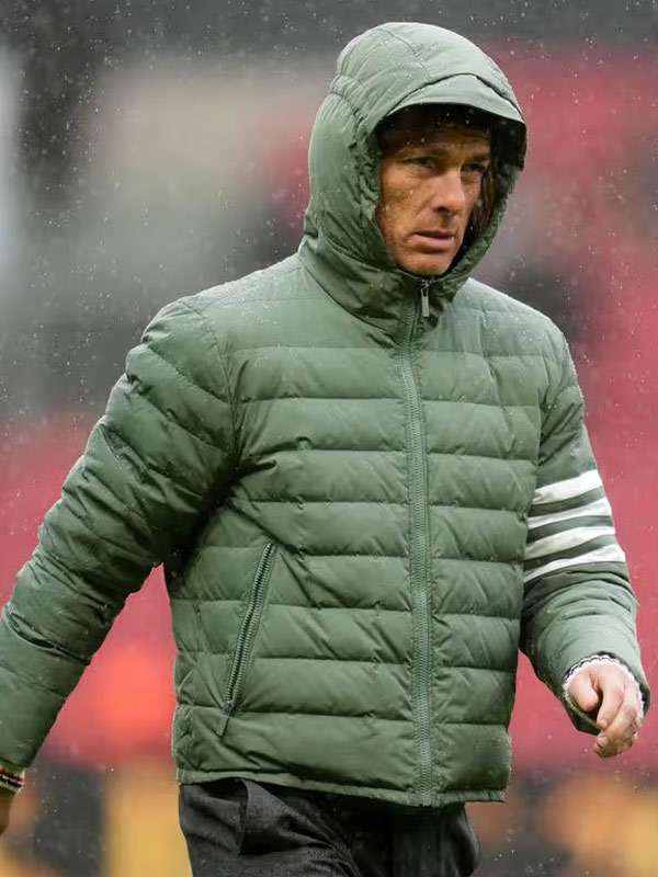 Scott Parker Green Hooded Jacket