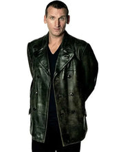 9th Doctor Who Black Leather Jacket
