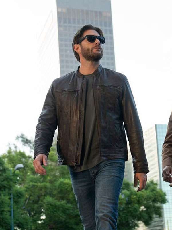 Mark Meachum Countdown Brown Leather Jacket