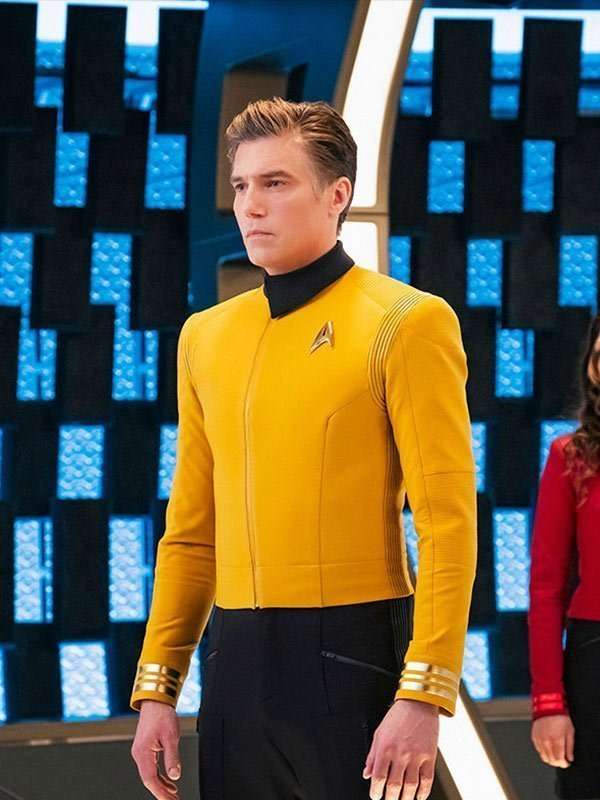 Anson Mount Star Trek Discovery Captain Pike Yellow Jacket