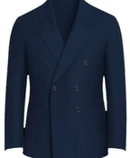 Carlos Alcaraz Nitto ATP Finals 2025 Blue Blazer Double-Breasted Suiting Fabric Blazer