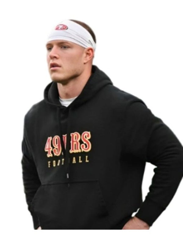 Christian McCaffrey 49ers Black Hoodie