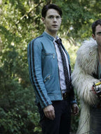 Dirk Gently’s Holistic Samuel Barnett Blue Jacket