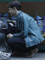 Dirk Gently’s Holistic Samuel Barnett Blue Jacket