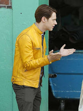 Dirk Gently Holistic Detective Yellow Leather Jacket