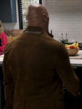 Dwayne Johnson Young Rock S02 Brown Leather Jacket