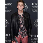 Cobra Kai Eli Moskowitz Black Leather Jacket