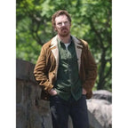 Eric S01 Benedict Cumberbatch Shearling Brown Jacket