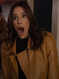 Eva Longoria Only Murders in the Building 2024 Leather Jacket