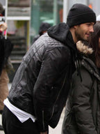Casey Deidrick Eye Candy Black Leather Jacket