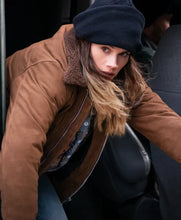 FBI Maggie Bell Suede Leather Jacket