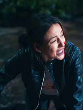 Michelle Keegan Fool Me Once S01 Black Leather Jacket