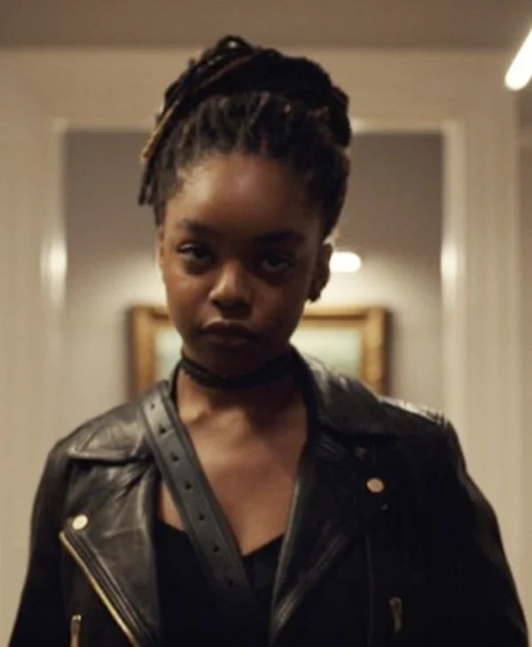 G20 Marsai Martin Black Leather Jacket