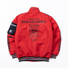 One Piece Gear 5 Cyberpunk Black White Bomber Jacket