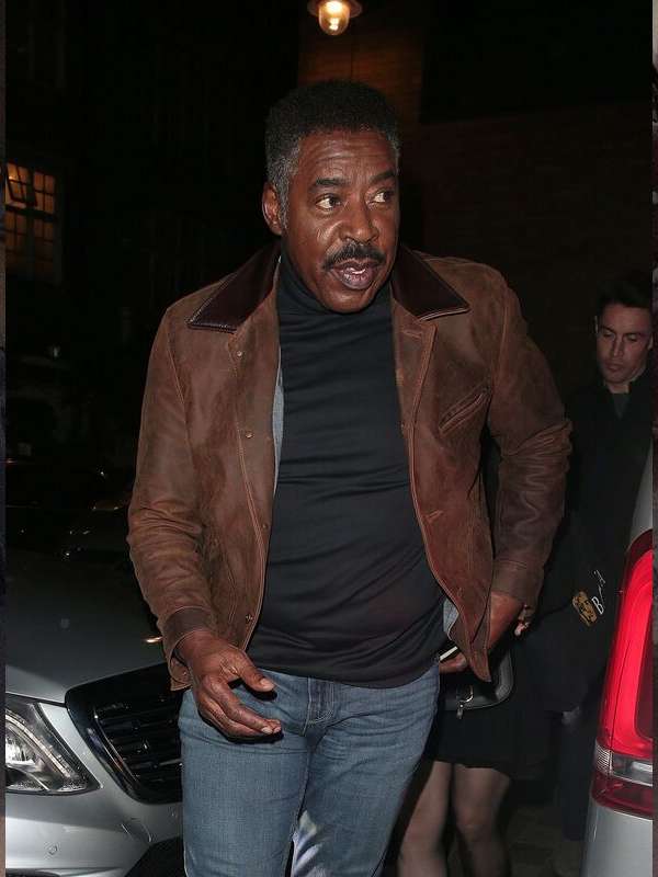 Ernie Hudson Ghostbusters Frozen Empire 2024 Leather Jacket