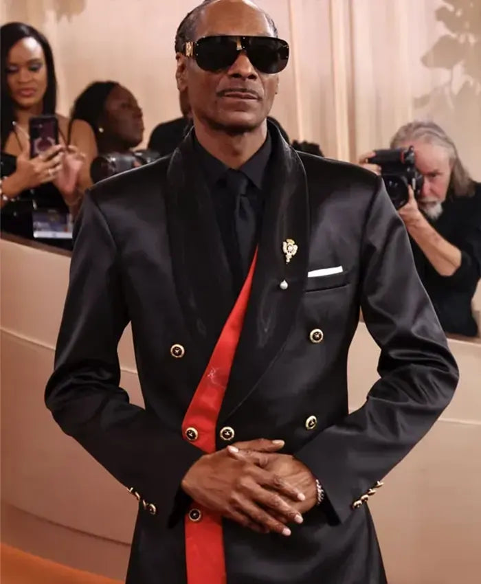 Golden Globe Awards Snoop Dogg Black Suit