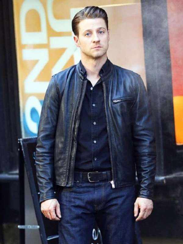 James Gordon Gotham Leather Jacket