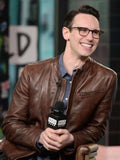 Gotham Cory Michael Smith Brown Leather Jacket