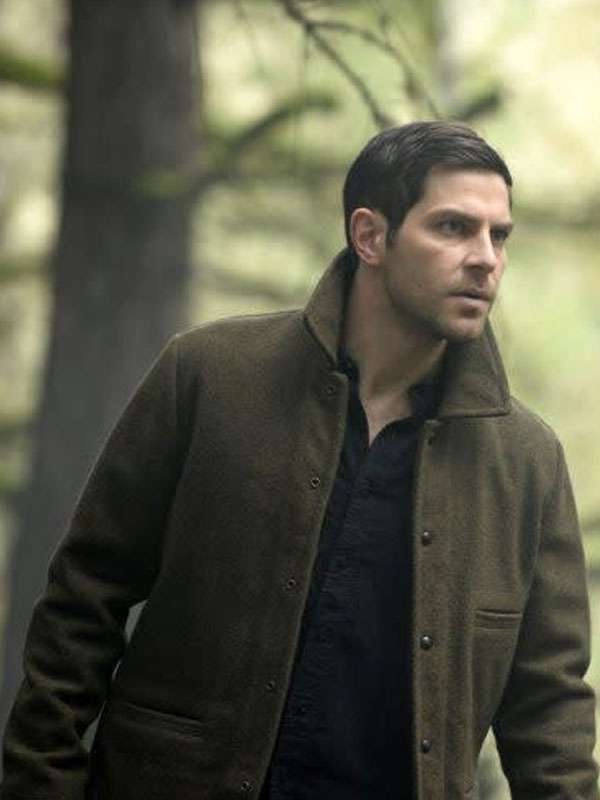 Nick Burkhardt Grimm S06 Wool Jacket