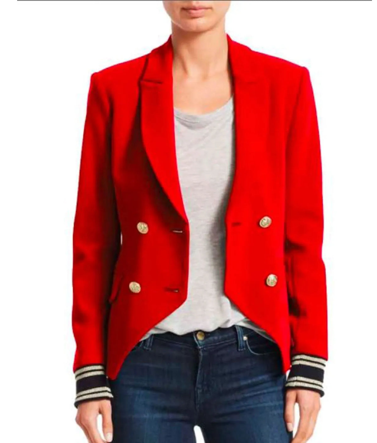 Grown-Ish S3 E16 Ana Torres Red Blazer Jacket