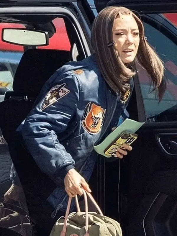 Pom Klementieff Guardians of The Galaxy 3 Leather Jacket