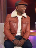 Guy Torry Sherri Brown Leather Jacket