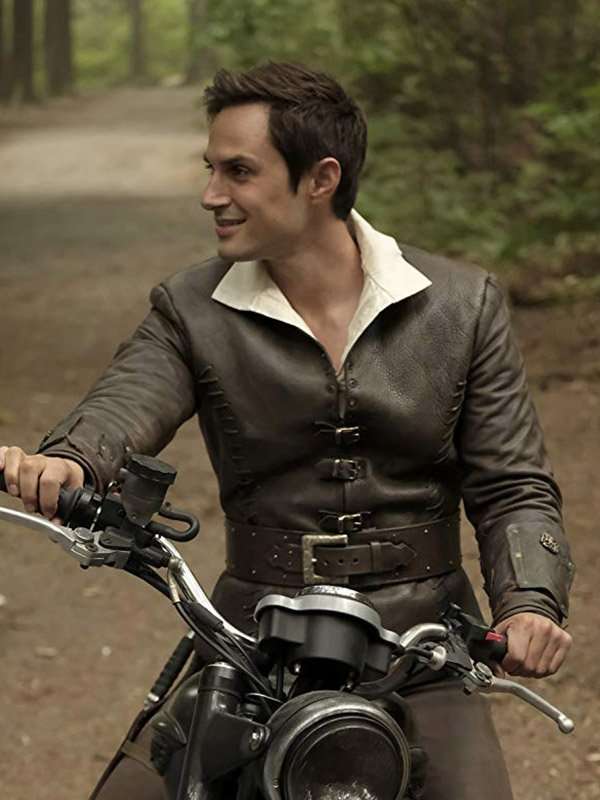 Andrew J. West Once Upon a Time Leather Jacket