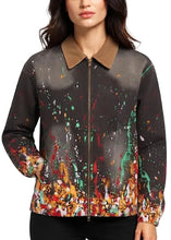 House of Errors multicolor cotton paint jacket