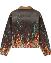 House of Errors multicolor zipper jacket with button cuffs