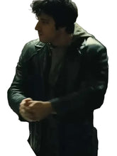 Anthony Ippolito I Play Rocky Black Leather Blazer