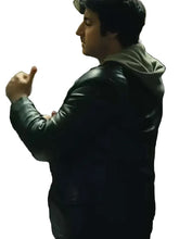 Anthony Ippolito I Play Rocky Black Leather Blazer